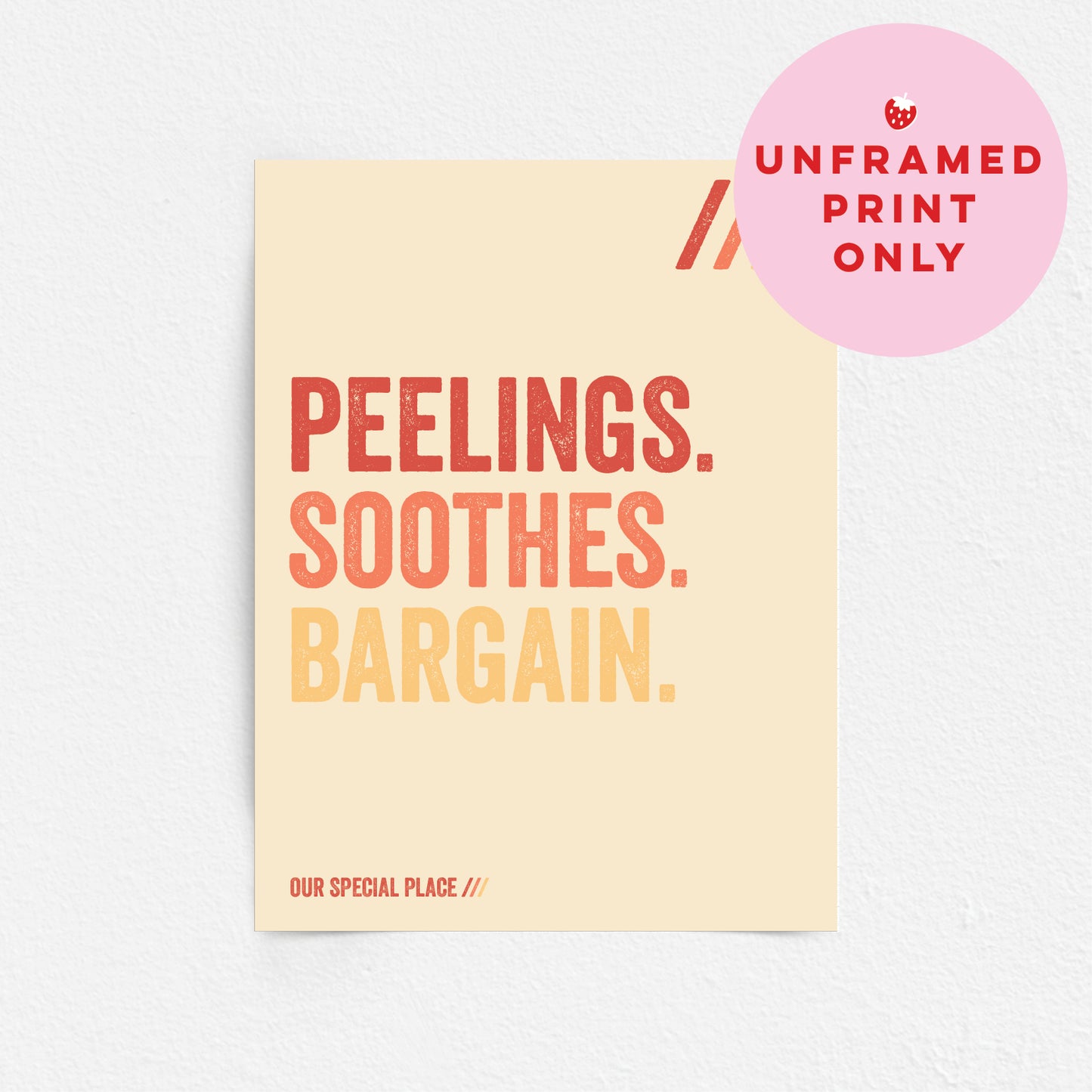 Custom Location Print - What3Words