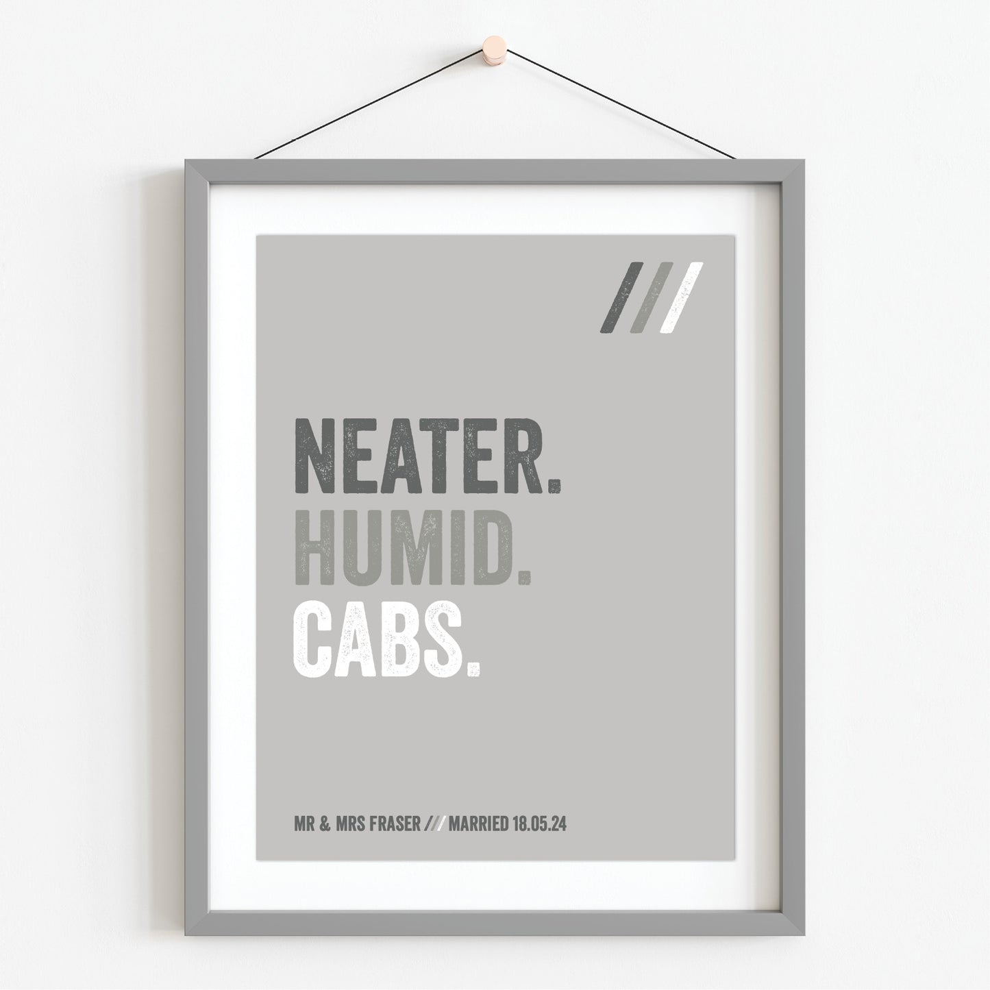 Custom Location Print - What3Words