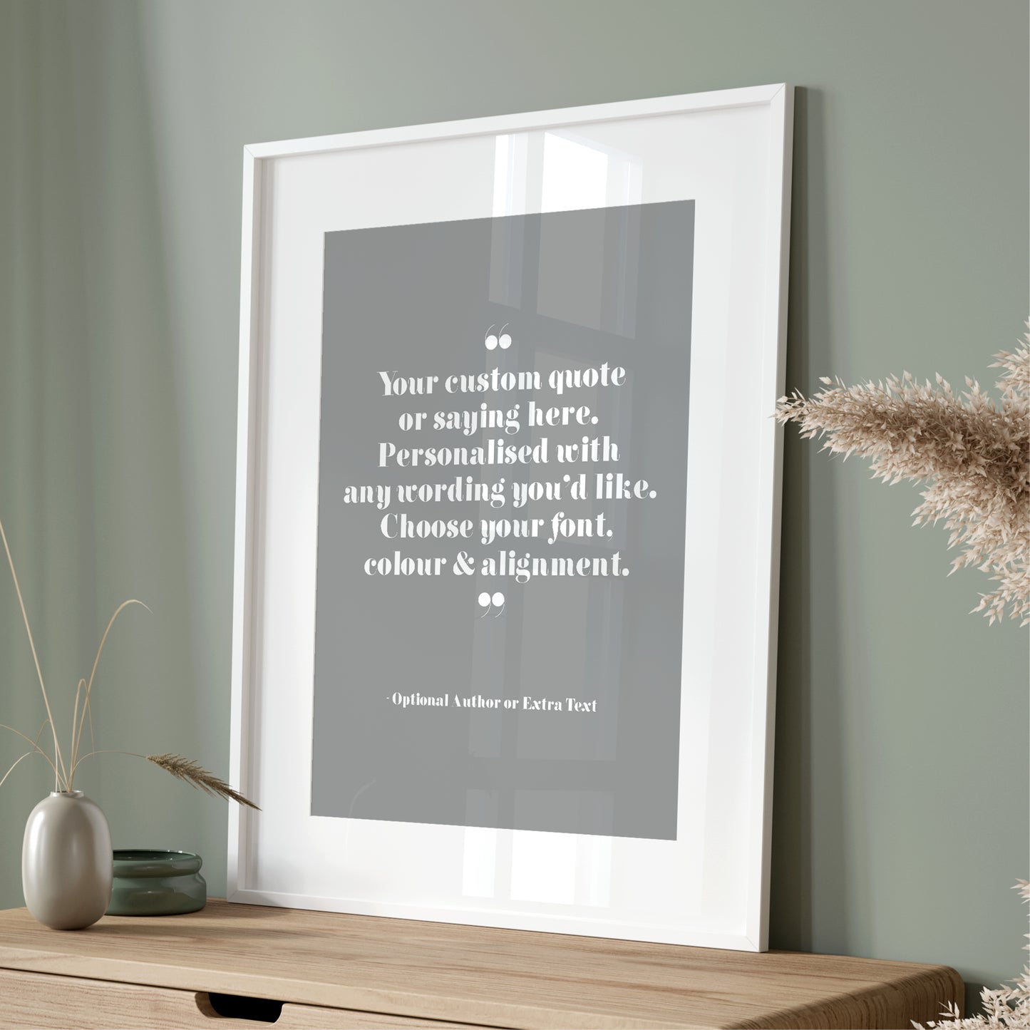 Custom Quote Print - Choice of Fonts 2