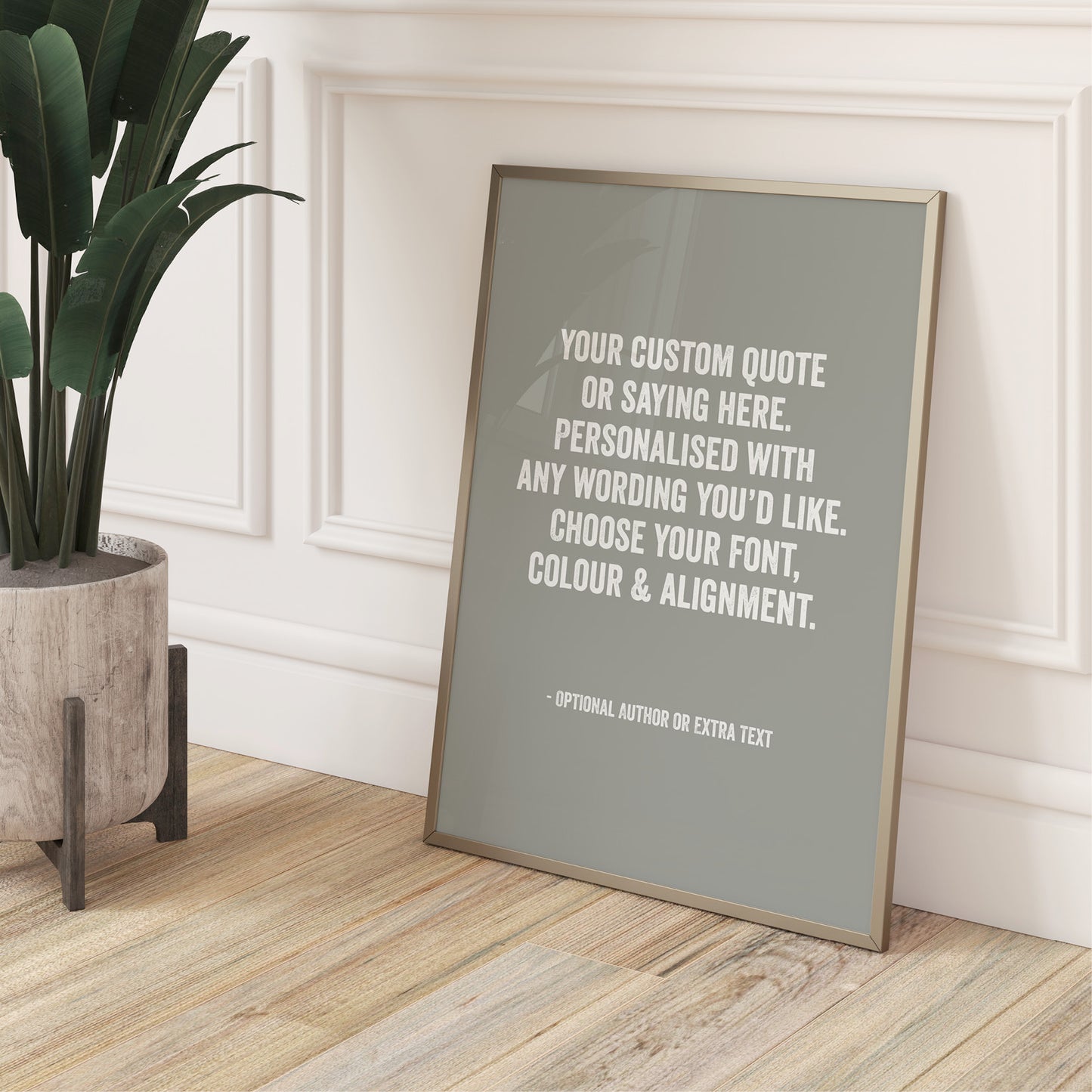 Custom Quote Print - Choice of Fonts 3