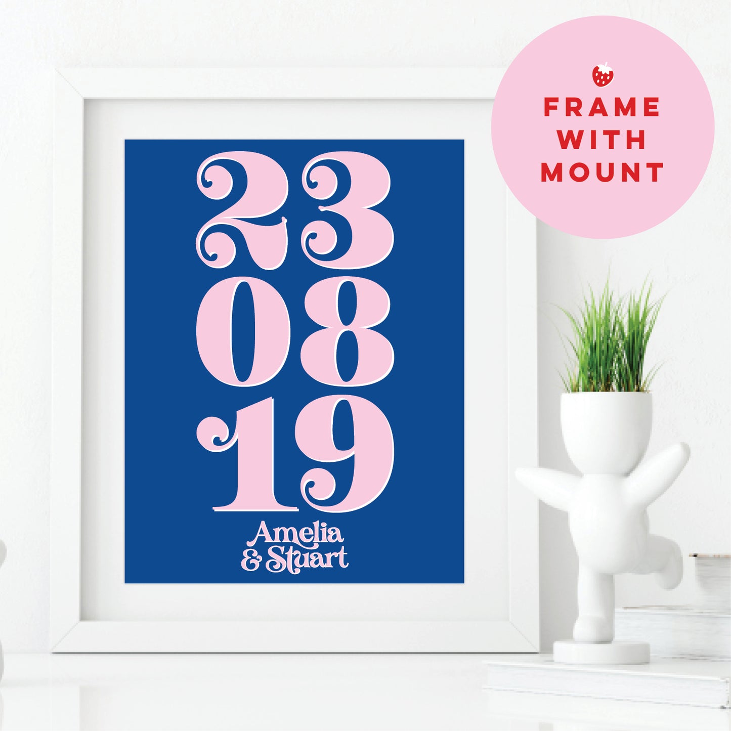 Custom Special Date Print - Add Names & Details