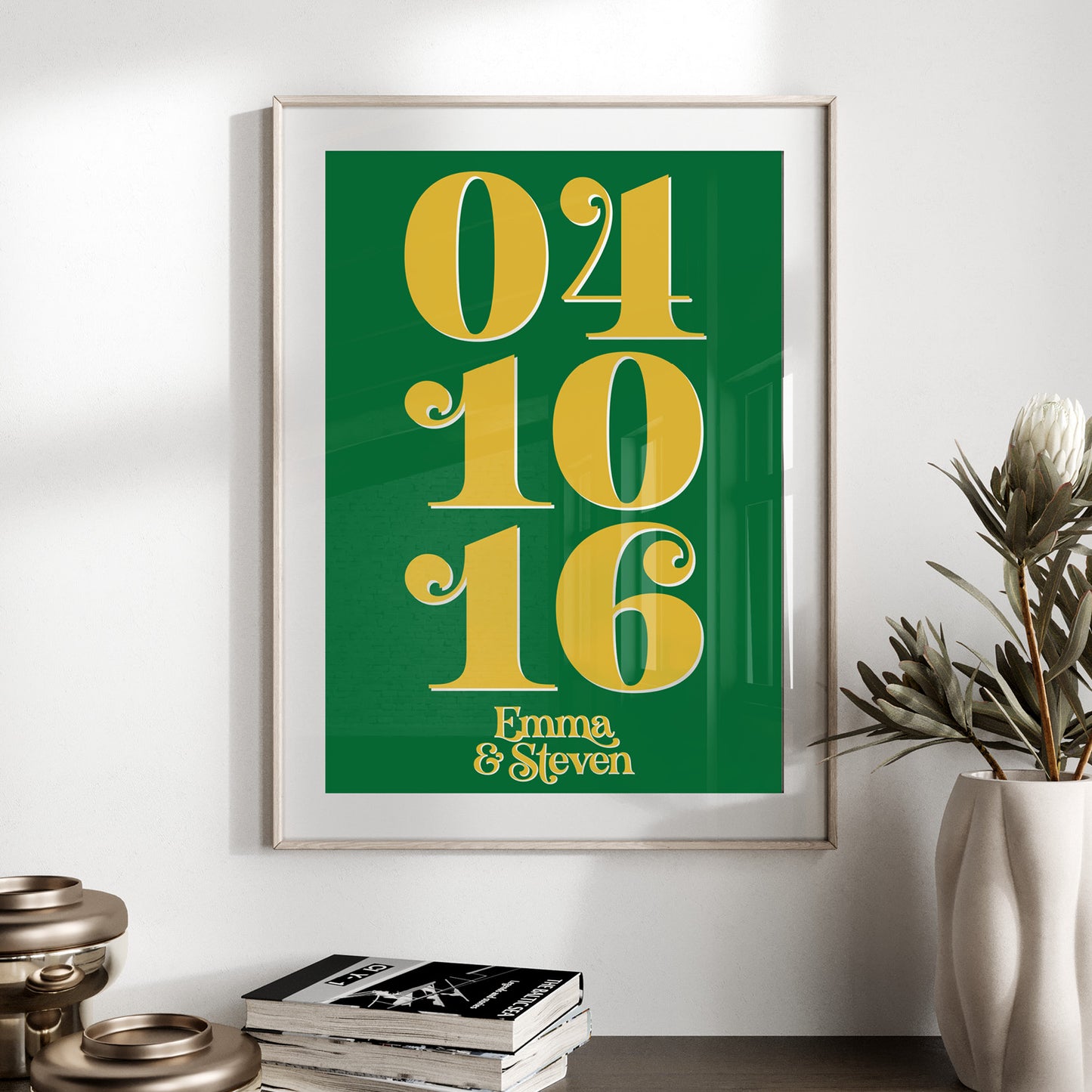Custom Special Date Print - Add Names & Details