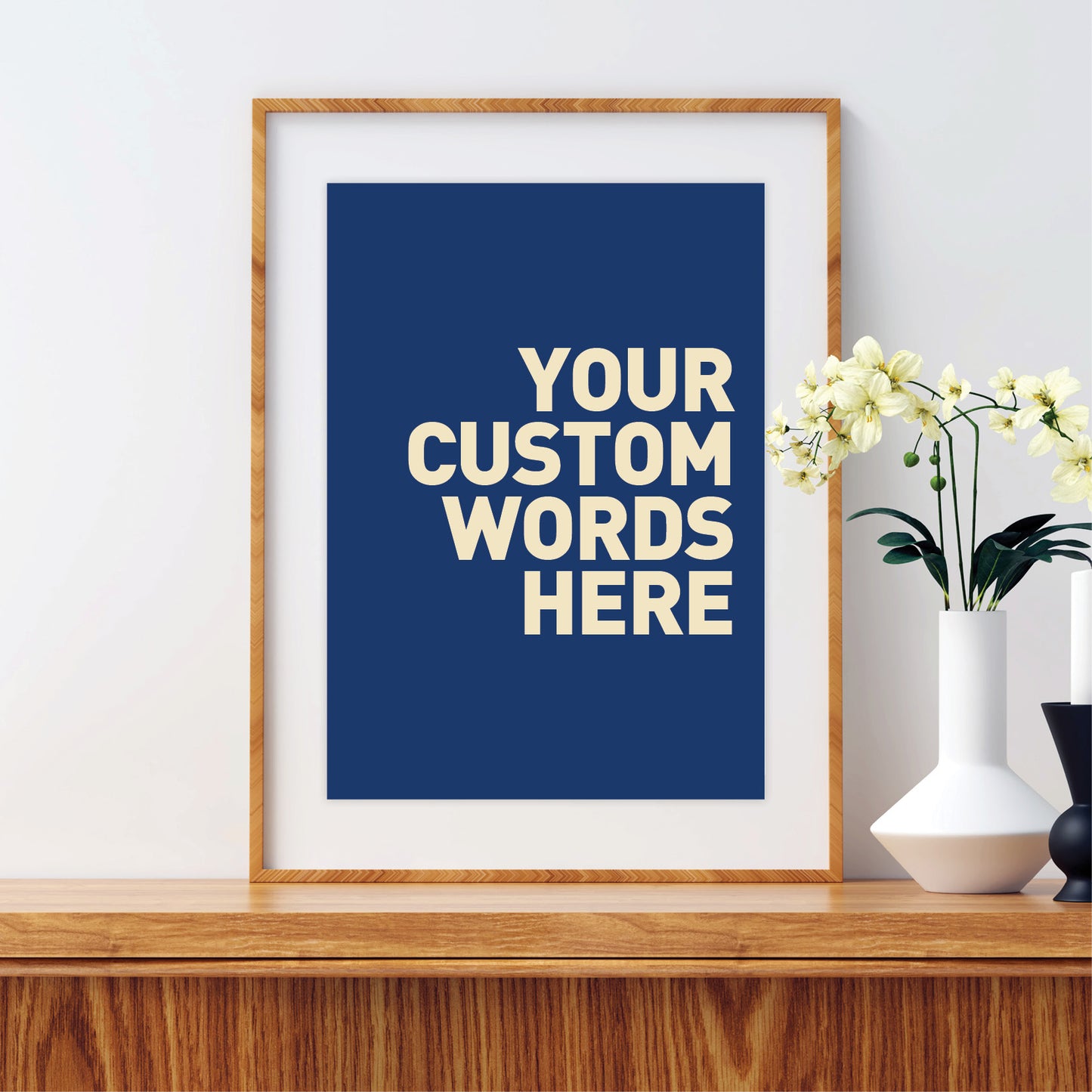 Custom Quote Print - Bold Fonts
