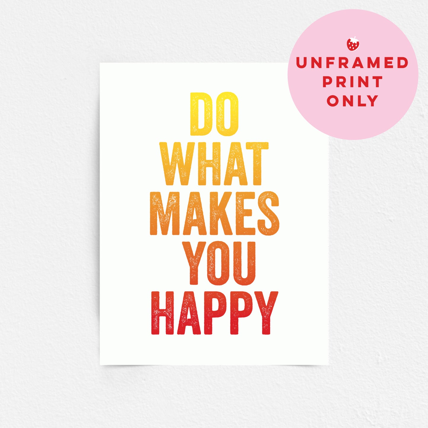 Custom Quote Print - Any Ombre Words