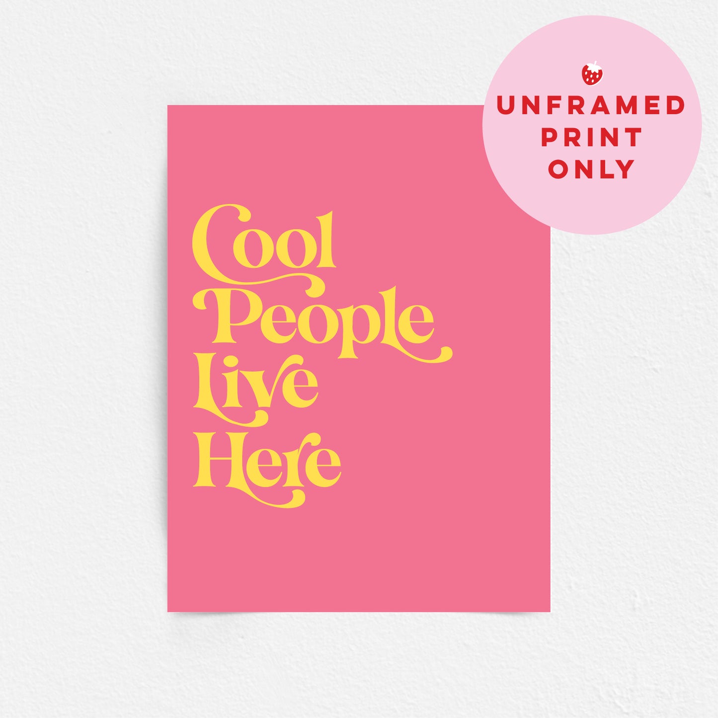 Custom Quote Print - Vintage Serif Style