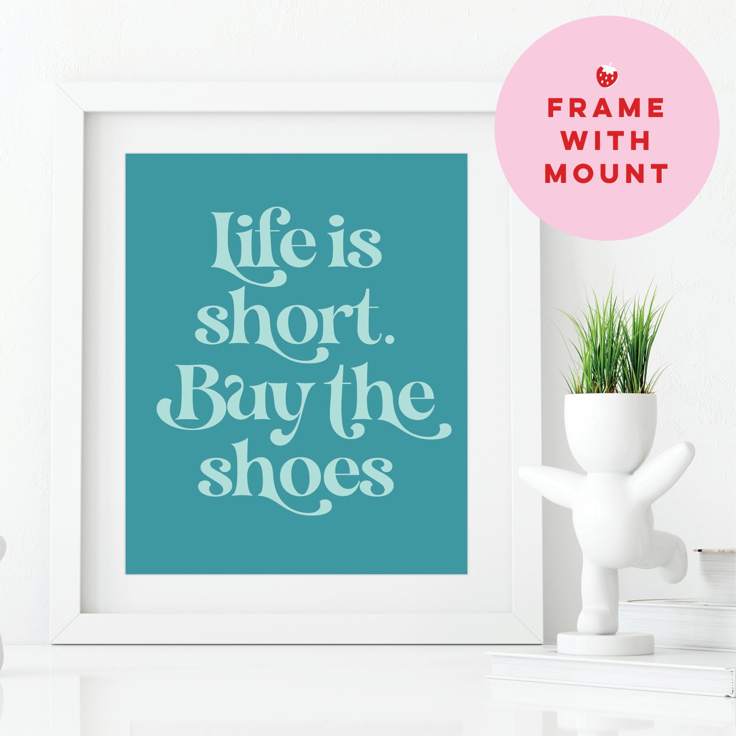 Custom Quote Print - Vintage Serif Style