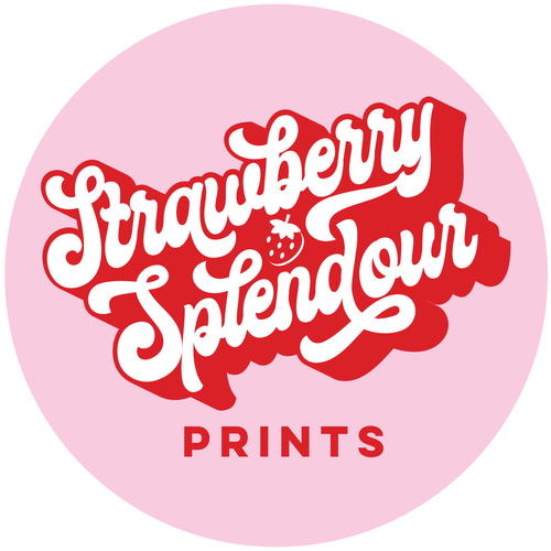 Strawberry Splendour Prints